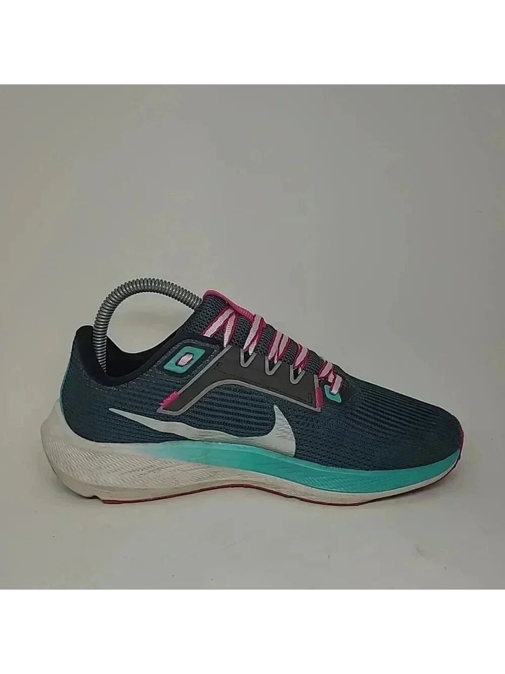 Nike Women's Athletic Shoes - Teal, Pink, and White